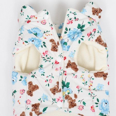 Dog jacket "Laska" with a leash, size l-9