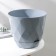 Flower pot with a pallet laurel, 4.5 l, d = 22 cm, h = 19 cm, color gray color