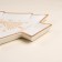 New Year's plate SL Home "Happy New Year", 39.3 × 29.5 cm, ceramics, white color