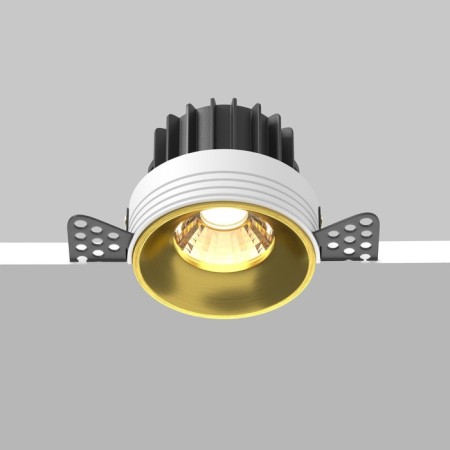 Building lamp Technical DL058-12W3K-TRS-BS, LED, 12 W, 74X74X60 mm, 920 lm, 3000k, brass-3