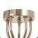 Aurika chandelier 5he27 40W gold 55x55x27 cm Bayerlux