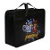 Folder with A4 handles, 330 x 260 x 120 mm, plastic, pens-textiles, "wild tablets"