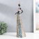 Souvenir Polystone "African with a jug in an outfit under the zebra" 45x13.8x10.5 cm
