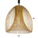 Ceiling lamp "Flop" Golden 1x40W, E27, 60x60x72 cm
