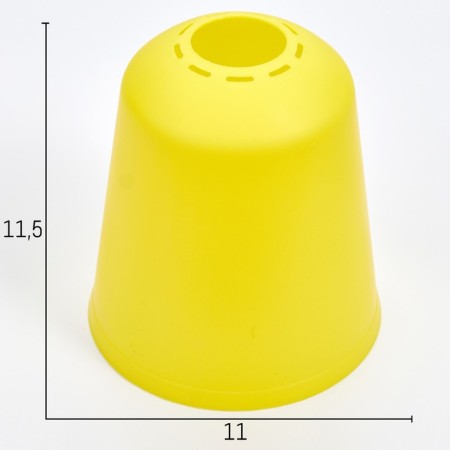 Universal "Cylinder" E14/E27 lemon 11x11x12cm