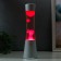Lava-lamp "Column" E14, wax, white h = 39 cm Risalux