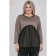 Women's tunic, size 54, brown color