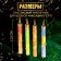 Candles Fountains for the Neon cake, 17.5 cm, 60 seconds, color flame, 4 pcs