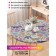 Tables on the table "Butterfly and leaves", round, oxford, elastic band, size 120x120 cm, diameter 75-100 cm