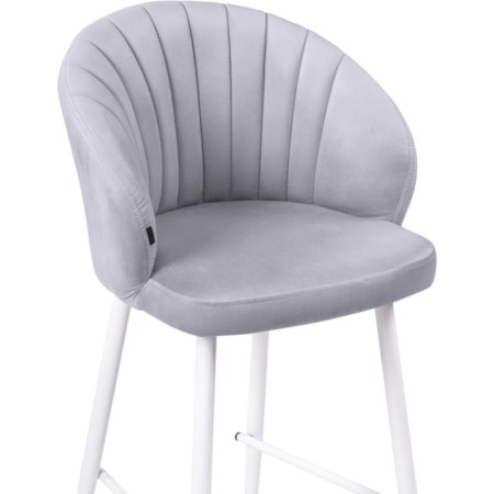 Barry Banbu Velutto 49 Metal/velor, white/gray 55x56x97 cm-4