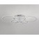 LED ceiling LED with Ambrella Light, Original, FA4065, 65 W, 5525LUM, 3000-6400K, white color.