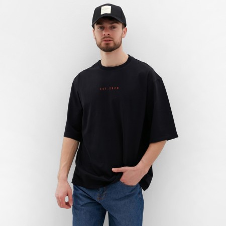 Men's T -shirt MIST EST., Size 50, black