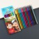 Colored pencils, 12 colors, trihedral, gravity farz