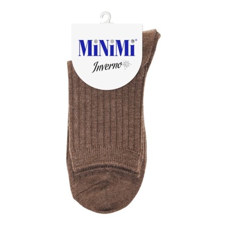 Women's socks Mini Inverno, size 35-38, Cappuccino color