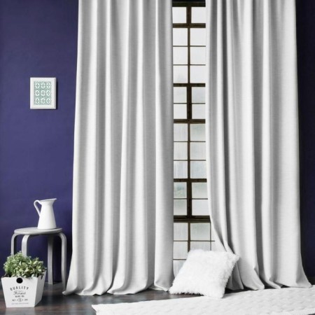 Set of curtains with Baddy sequences, size 2x200x270 cm, white color