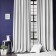 Set of curtains with Baddy sequences, size 2x200x270 cm, white color