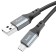 Hoco X92, MicroUSB - USB, 2.4 A, 3 m, braid, black