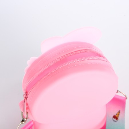 Bag's bag with lightning, pink color-2