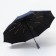 Autoton automatic umbrella, with a lantern, 3 additions, 10 knitting needles, r = 51 cm, blue color