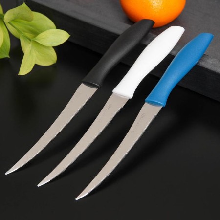 Kitchen knife for citrus "Aria", blade 12 cm, color mix-3