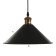 Lamp Bayerlux "Gregory" 40W E27 Black 30x30x14-100 cm