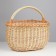 Basket "Dachny", 7 L, bottom: 25x17 cm top: 30x25 cm height: 20 cm, with a handle 30 cm