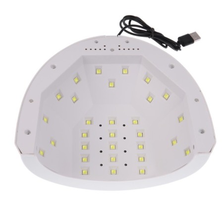 Luazon Luf-17, Led, 48 W, 30 diodes, Timer 5/36/60 C, USB, White-6