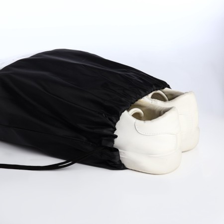 Bag for shoes on the lace, "anime", the color is black-3