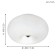 Lamp wall-flowing Optica E27 2x60W
