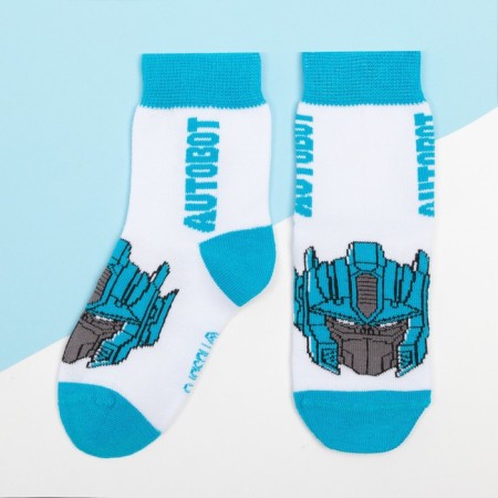Children's socks "Autobot", transformers, 14-16 cm