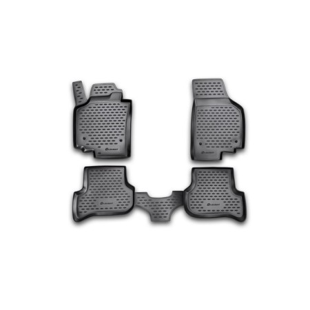 Rugs in the SEAT altea Freetrack 2007-2009, 4 pcs. (polyurethane)