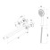 MILARDO DUPLEX DUPSBL2M10 bath mixer, pour 324 mm, chrome