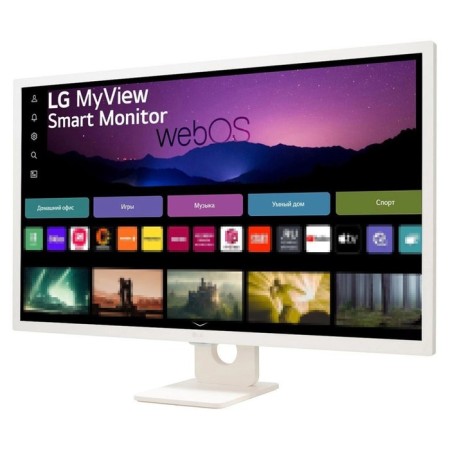Monitor LG 31.5 "MyView 32SR50F-W White IPS LED 16: 9 HDMI M/M Matte 250CD 178g/178g 192 107990-1