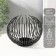 Summary on1 Supplone Metal D = 5 cm "Ball from the rods" black 11.5x11.5x9.5 cm