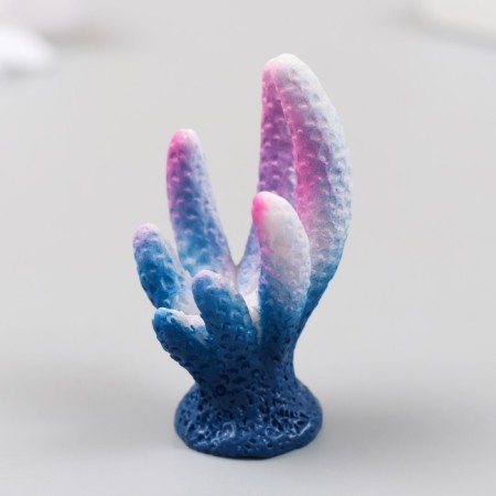 Figure for Florarium Polystone "Coral Multi -colored" 3x5.3 cm-3