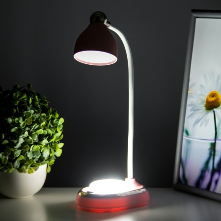 Teddy desktop LED 3W AKB USB Pink 9x13.5x40 cm Risalux-4