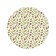 Pareo and beach rug "Clover", d = 150 cm