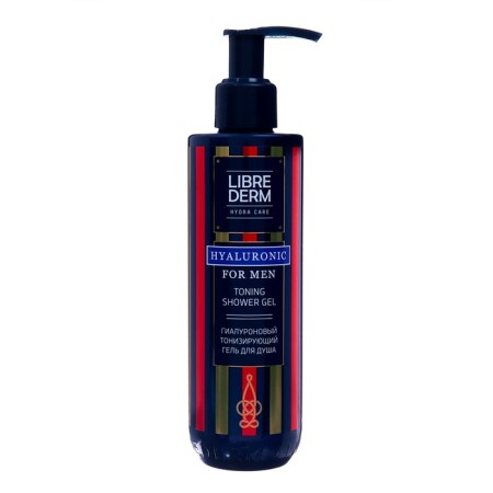 Shower gel Librederm for men hyaluronic, tonic, 250 ml