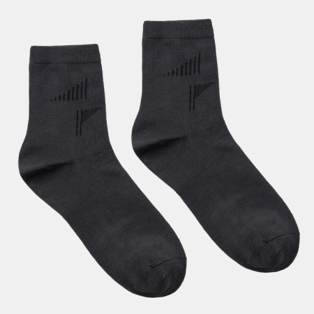Men's socks minku "bamboo", gray color, size 40-41 (27 cm)