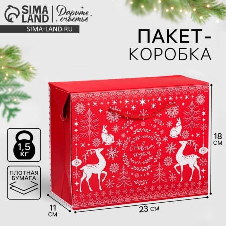 Package - “Feast Magic”, 23 x 18 x 11 cm, New Year