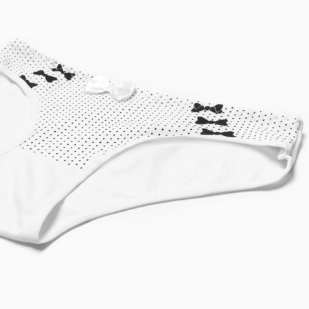 Women's cowards, white color, size 42-44-1