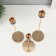 Climber Metal "Controversy. Kant" d = 2.5 cm set 3 pcs gold 22 cm, 27 cm, 32 cm