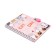 Gift notebook, 45 sheets, line, on the castle, on the crest, paws (17.8x13cm)
