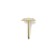 Tundra nails, decorative, textured, 11x16 mm, gold, 50 pcs