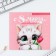 Gift set: notebook and magnetic bookmarks 2 pcs. "Cutie"
