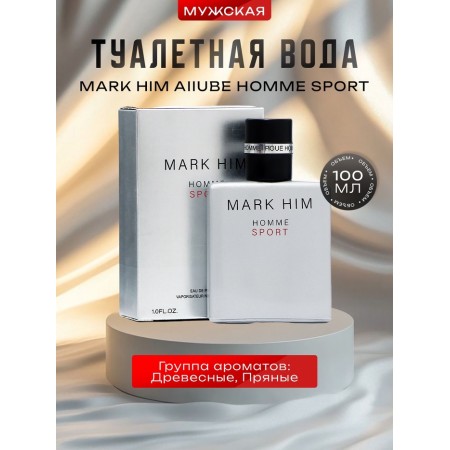 Tuale water men's Mark Him AIIube Homme Sport, 100 ml