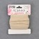 Decorative gum, 18 mm, 10 ± 1 m, beige color