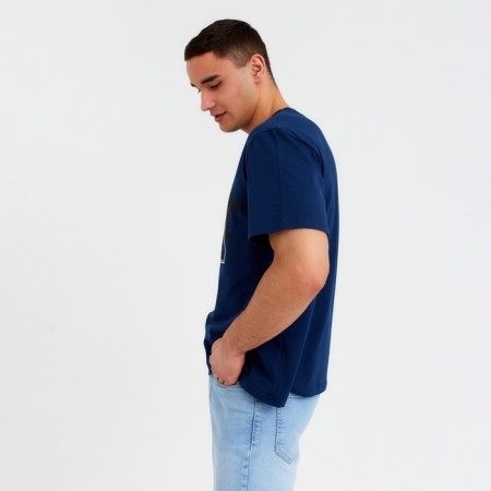 Men's T-shirt Minaku "Key" Blue color, rn 54-1