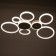 Causteen with PDU 2038/6 LED 172W white 81x66x4.5 cm Bayerlux