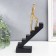 Polystone souvenir "Man on the stairs. Up the career ladder" 29x7x16 cm